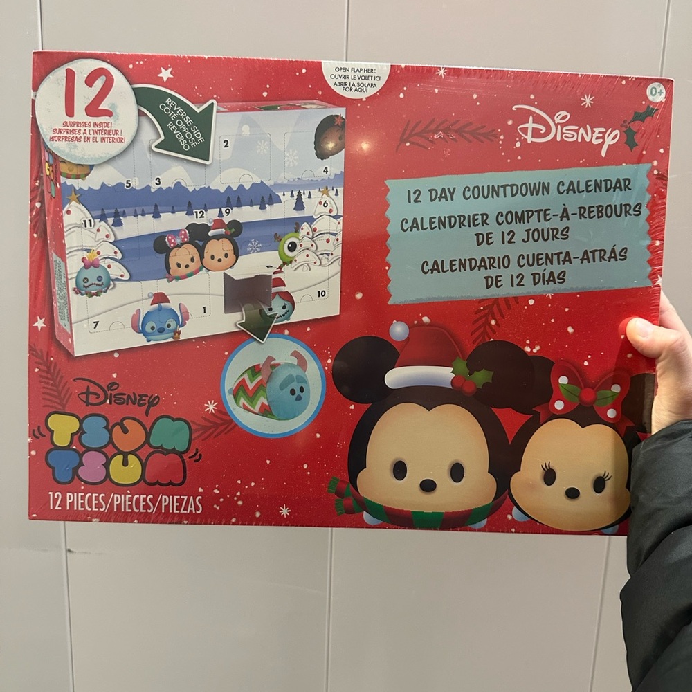 Disney Tsum Tsum Plushies Gift Set - Advent Calendar NEW